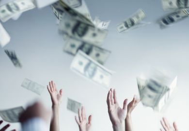Throw dollars