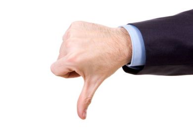 Thumbs down Thumbs down