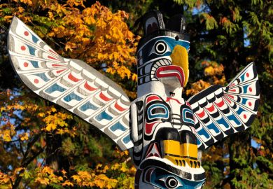 Totem in Vancouver