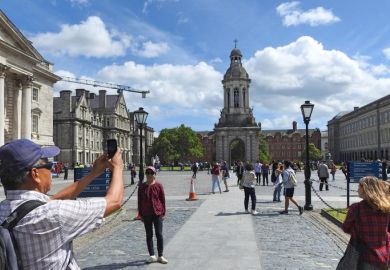 Trinity College Dublin: Mr Higgins speculated whether universities might become “the tourist attractions of the future”