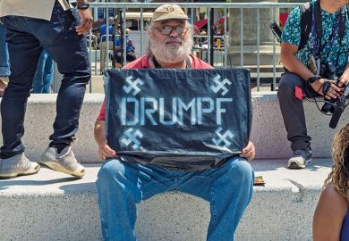 trump protestor trump protestor