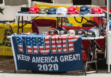 istock Keep America Great Trump A Keep America Great flag