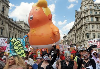 Trump Baby balloon