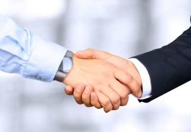 trust, handshake