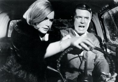 trying to take the wheel