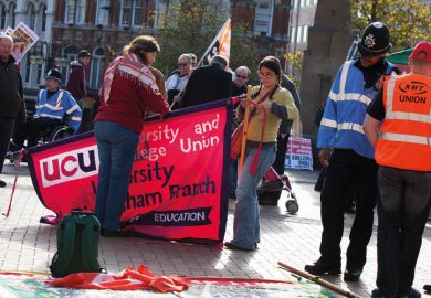 TUC rally and demonstration, Tory Party Conference, Birmingham City Centre