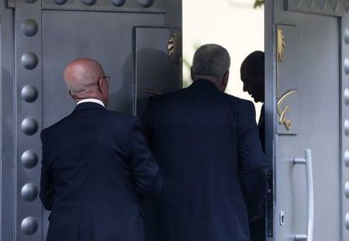 turning-away-through-door