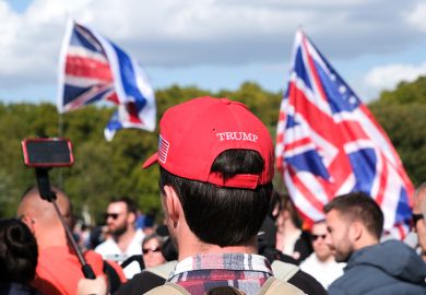 People attend a Charlie Kirk memorial rally by Turning Point UK in Hyde Park, London, 21 September 2025 People attend a Charlie Kirk memorial rally by Turning Point UK in Hyde Park, London, 21 September 2025