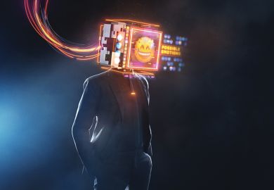 Person with emoji head Person with emoji head