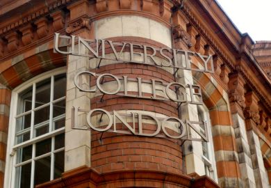 UCL sign