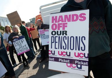UCU pensions sign