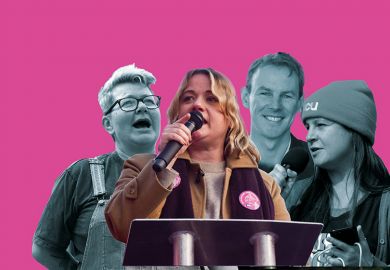 Left to right, Saira Weiner, Jo Grady, Ewan McGaughey and Vicky Blake