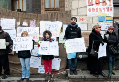 Ukraine Putin posters