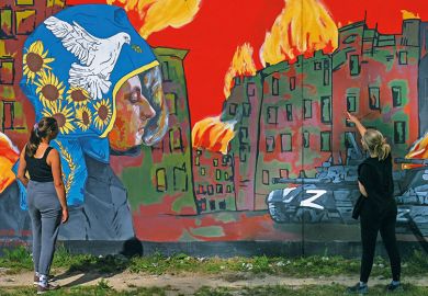 Ukraine mural