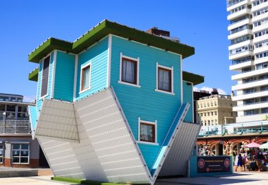 Upside down house, Brighton Upside down house, Brighton