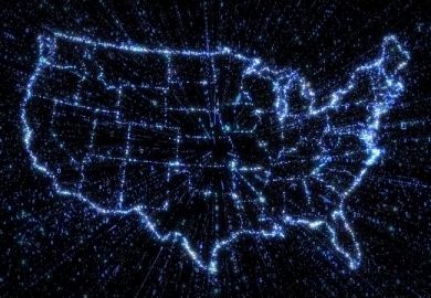 US data map 