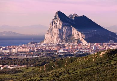View of Gibraltar