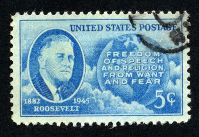 Vintage American Stamp 1946