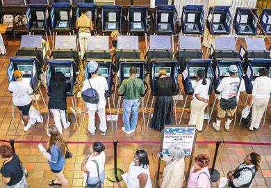 US presidential election early voters US presidential election early voters