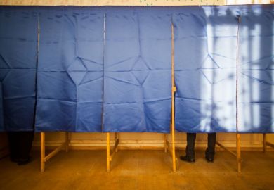 Voting booths