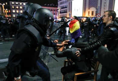 Catalan protest Catalan protest