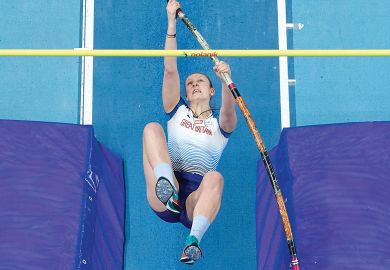 Holly Bradshow of Great Britain jumps in the Women's Pole Vault final   Holly Bradshow of Great Britain jumps in the Women's Pole Vault final to illustrate Hepi report: ‘First-generation student’ tag unhelpful for admissions