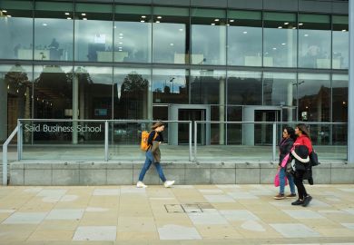 Said Business School new building at the University of Oxford. Oxford,England,UK as described in the article