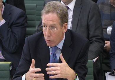 David Behan answers questions in parliament David Behan as described in the article