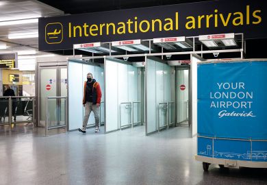 International arrivals at Gatwick Airport to illustrate UK ‘becoming less attractive to researchers’, visa data suggest