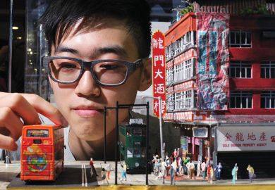  "Lung Moon Restautant" showcased at "Micro-Setup, Macro-Party" Miniature Art Exhibition at Telford Plaza, Kowloon Bay.