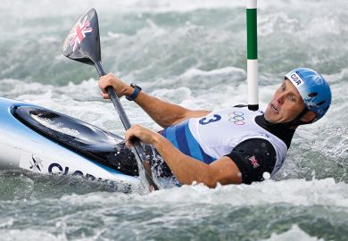 Britain's Joseph Clarke competes in the men's kayak semifinal of the canoe slalom competition to illustrate Inheritance tax reform ‘killer’ for attracting top academics to UK