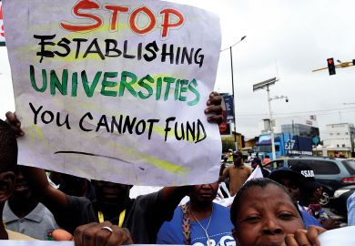 Strike held in solidarity with the Academic Staff Union of Universities (ASUU) Strike held in solidarity with the Academic Staff Union of Universities (ASUU) to illustrate Strike held in solidarity with the Academic Staff Union of Universities (ASUU) Student loan shift tipped to tackle Nigerian sector underfunding