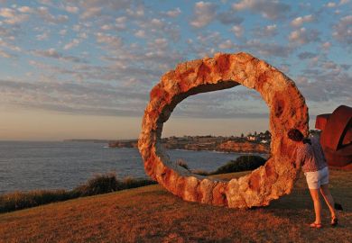 Open Sculpture by the Sea exhibition at Bondi to illustrate ustralian open access push goes from green to gold