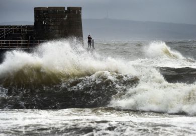 Waves crash on the west coast of Scotland Waves crash on the west coast of Scotland to illustrate Cuts place Scottish universities at risk, sector warns SNP leaders