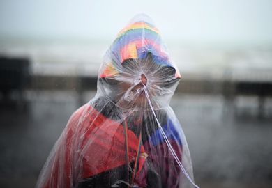 People endure the wet weather during the Brighton & Hove Pride People endure the wet weather during the Brighton & Hove Pride to illustrate Queer history MA axed in ‘bittersweet’ end to Goldsmiths dispute