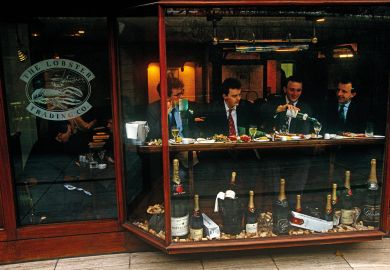 Four associates celebrate a successful day's business by treating themselves to a lunchtime bottle of white wine Four associates celebrate a successful day's business by treating themselves to a lunchtime bottle of white wine to illustrate How BPP became a £2.5bn behemoth