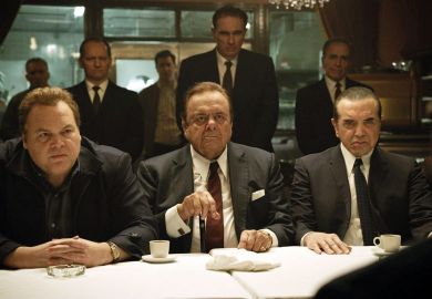 Scene from the Godfather of Harlem  Godfather film scene to illustrate ‘Oligarchy’ claims as Romania set to abolish rectors’ term limits