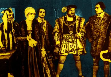 The king is looking suspicious and Anne Boleyn very worried in a scene from the film 'Anne Boleyn' for a metaphor for are you a toxic enabler?