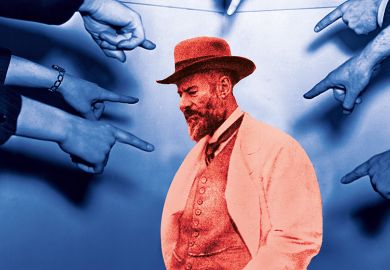 Max Weber montage illustrating  opinion about shame and humiliation in academia