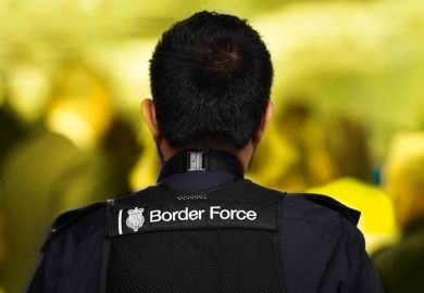 British border guard British border guard