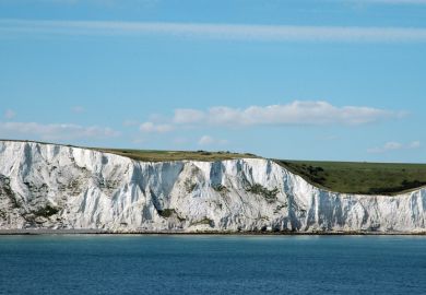 White cliffs of Dover