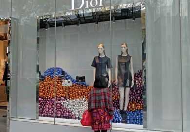 Dior window display