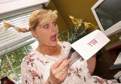 Woman shocked by reading utility bill