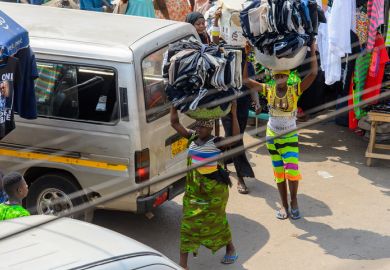 Women at market