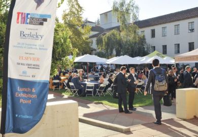 General shot of the World Academic Summit 2016, held at the University of California, Berkeley