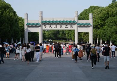 Wuhan University campus gates