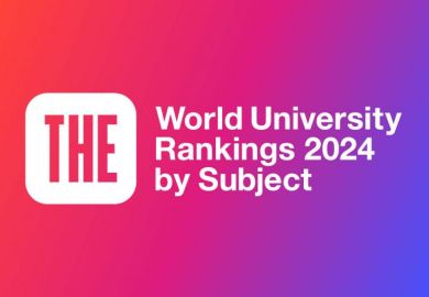 World University Rankings 2024 by subject
