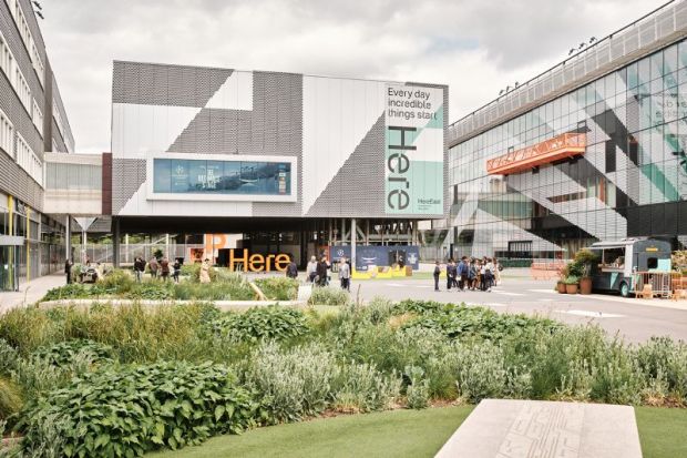 Here East campus, Stratford, London