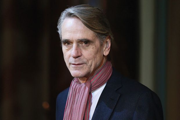 Actor Jeremy Irons, Bath Spa University Actor Jeremy Irons, Bath Spa University