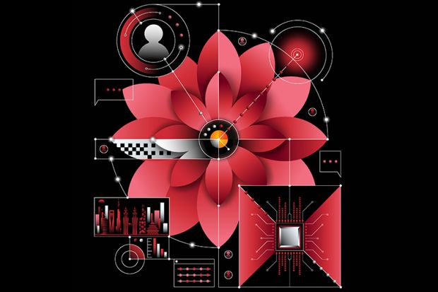 Asia University Rankings 2025 cover illustration Asia University Rankings 2025 cover illustration